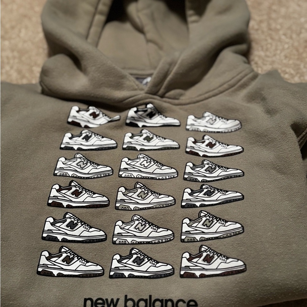 New Balance Kids Sneakers - Classic White and Black
